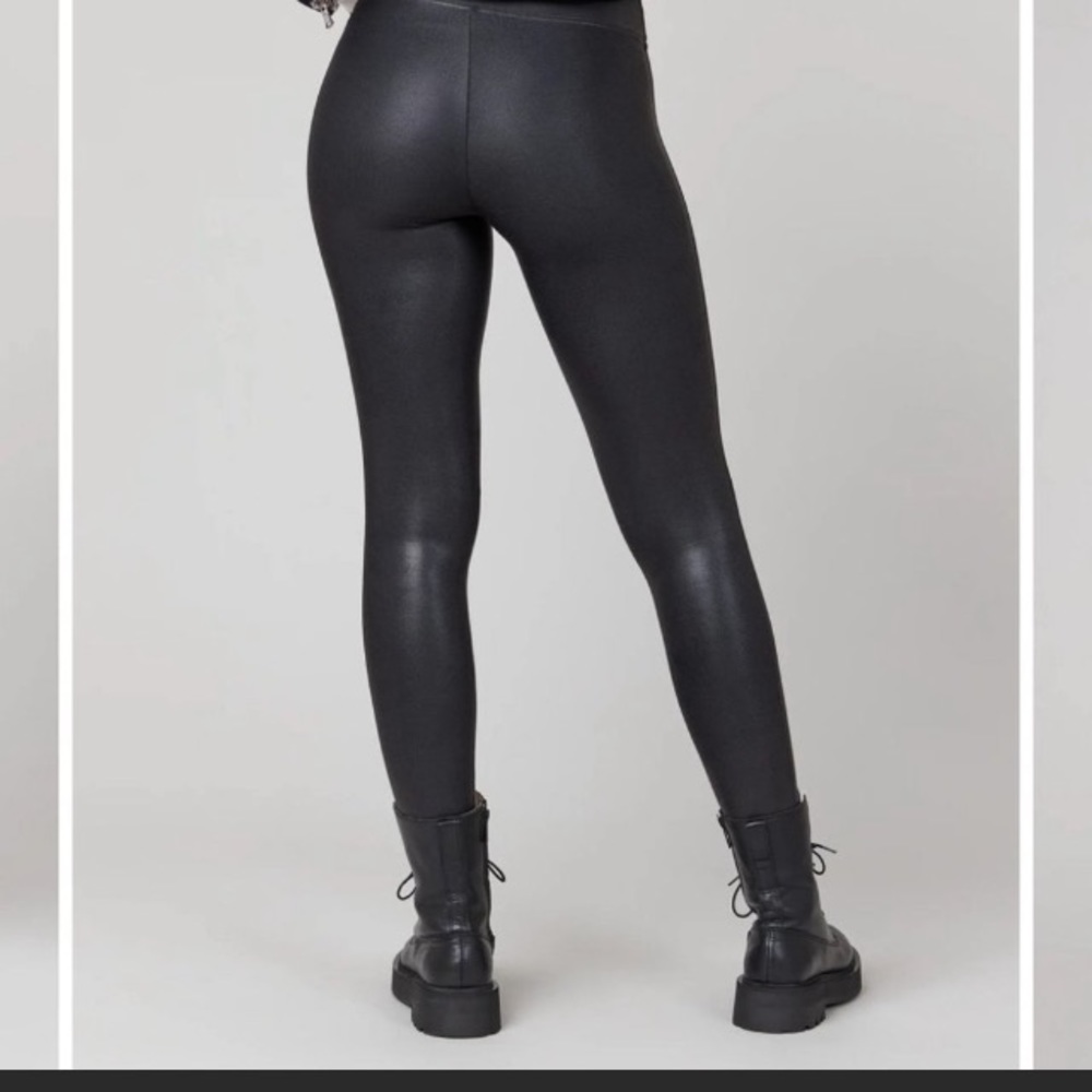 Spanx faux leather small petite